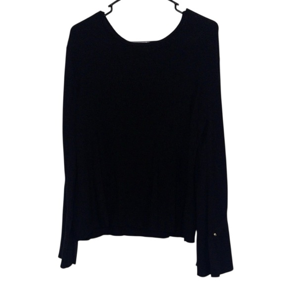 🌹GILLI RIBBED BELL SLEEVED SWEATER - Picture 1 of 8